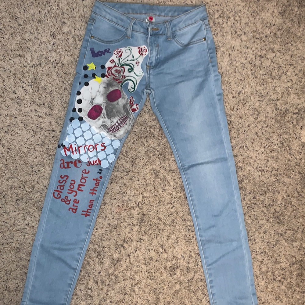 DIY kids jeans size 12
